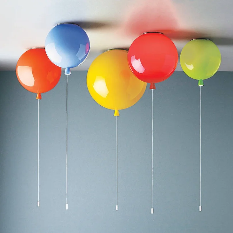Led Balloon Light - Lámpara de techo con globos creativa