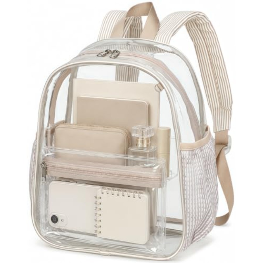 Event & Party Supply - Mini Mochila Transparente para Eventos Deportivos,