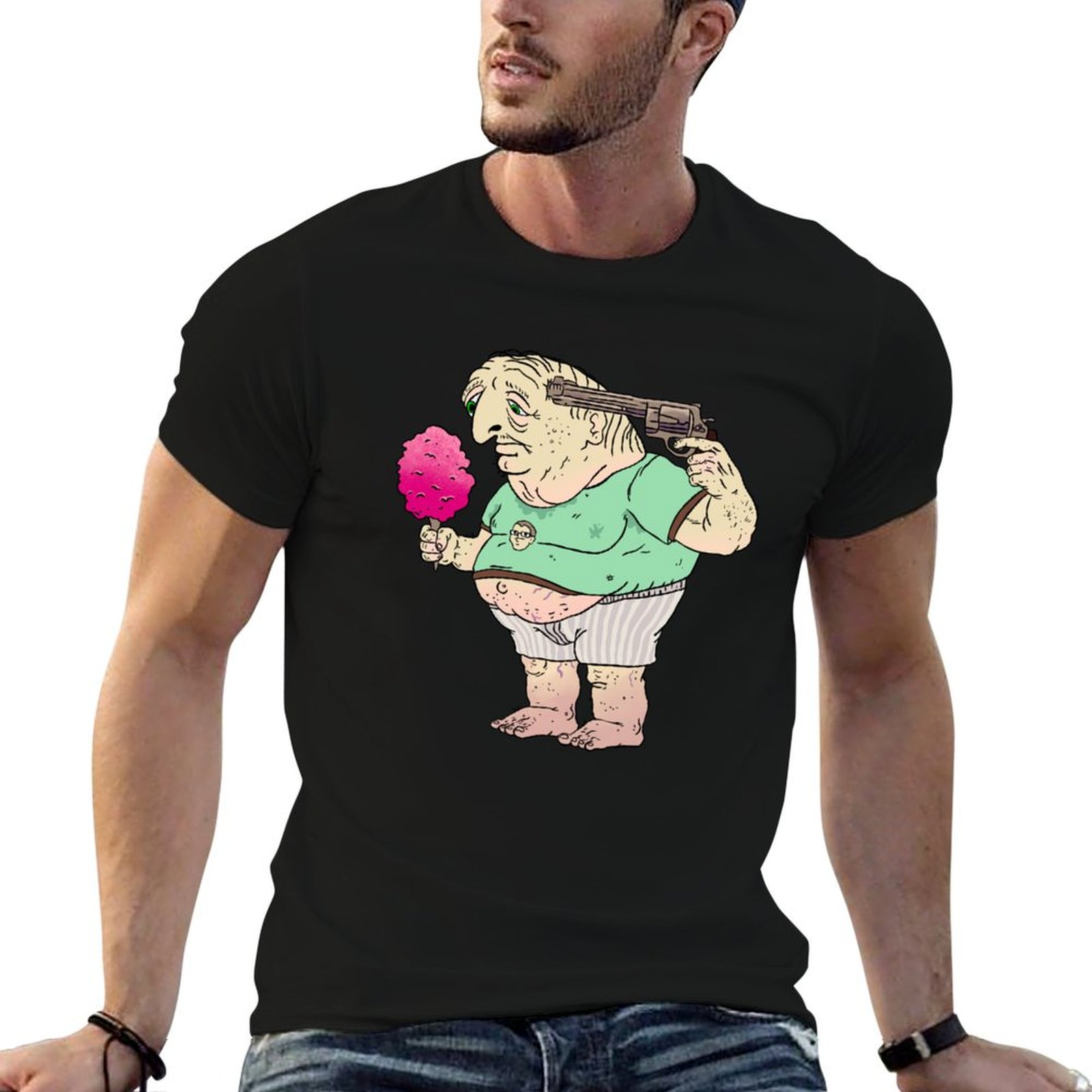Cotton Candy Cone - Camiseta Desmond Smiling Friends Cotton Candy