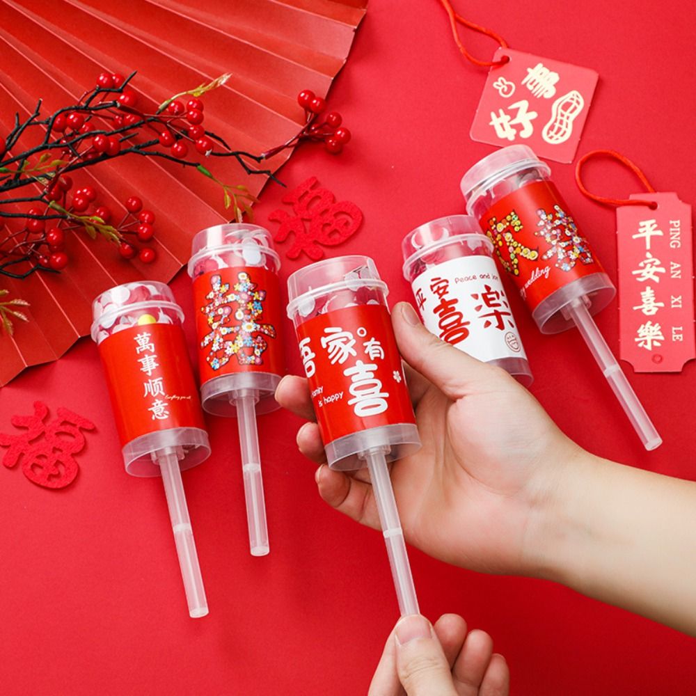 Confetti Cannon Tube - Mini Tubo de Confeti Portátil para