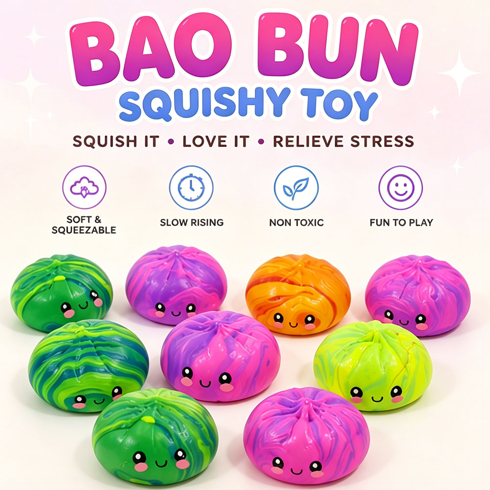 Party Favor Bag - Sparkle Dumpling Squishy con Cuentas Explosivas