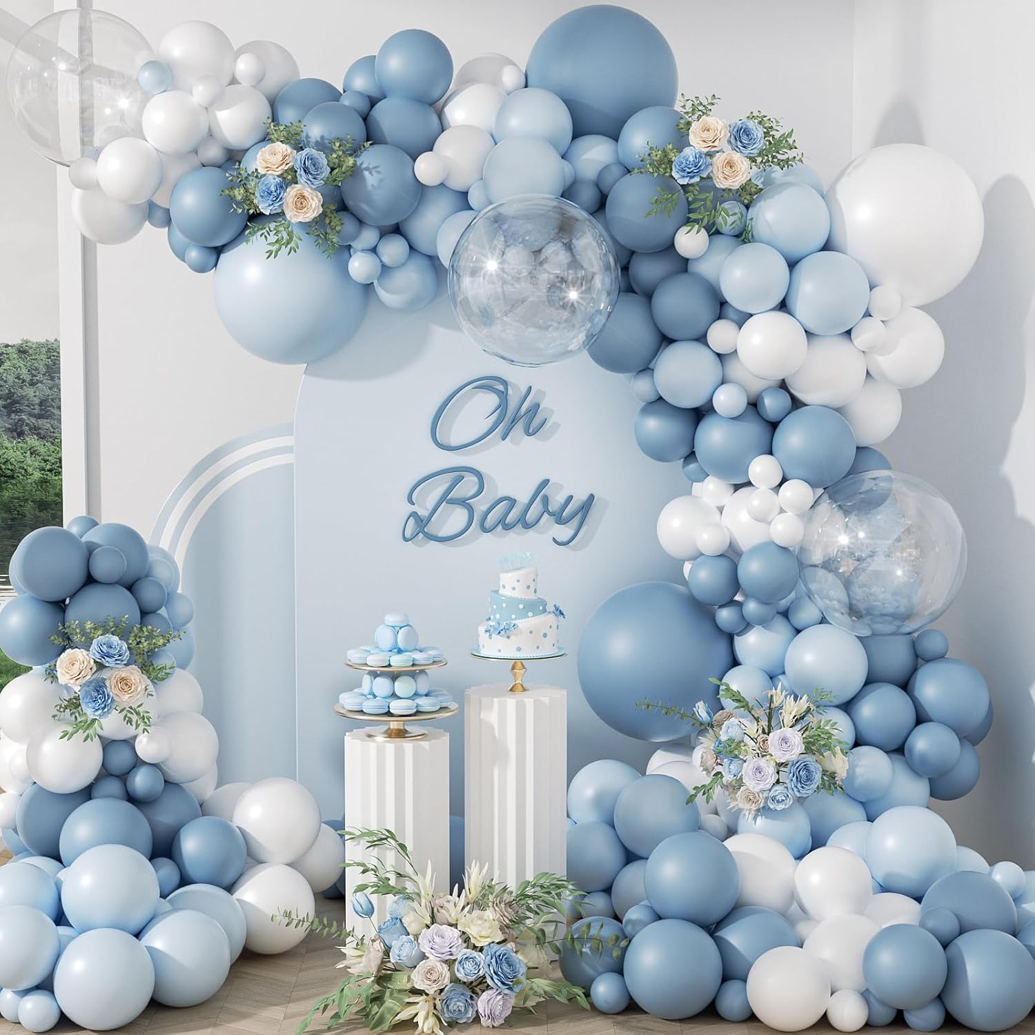 Balloon Arch Kit - Kit de Guirnalda de Globos Azul