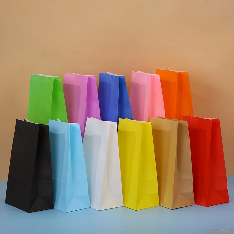 Bolsas de papel Kraft colorida - Event Party Shop reseña y precio
