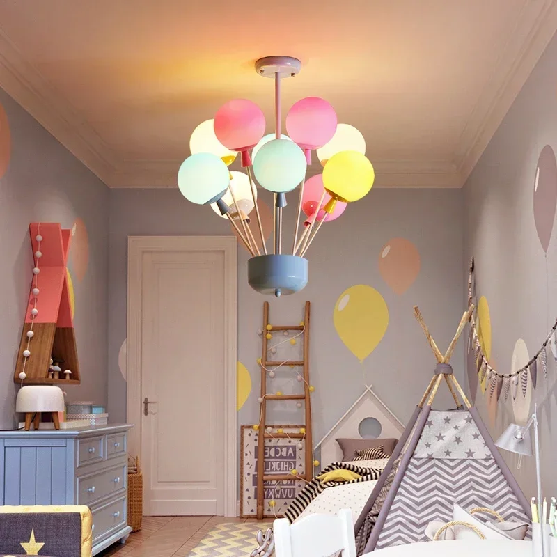 Luces de techo modernas con gl - Led Balloon Light reseña y precio
