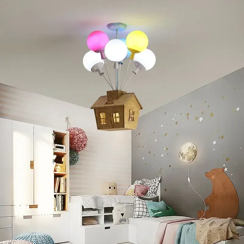 Luces de techo modernas con gl - Led Balloon Light reseña y precio