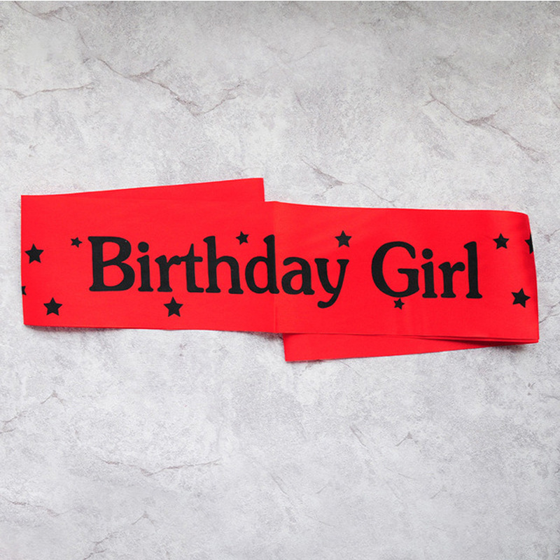 Cintas de cumpleaños para niña - Birthday Sash Glitter reseña y precio