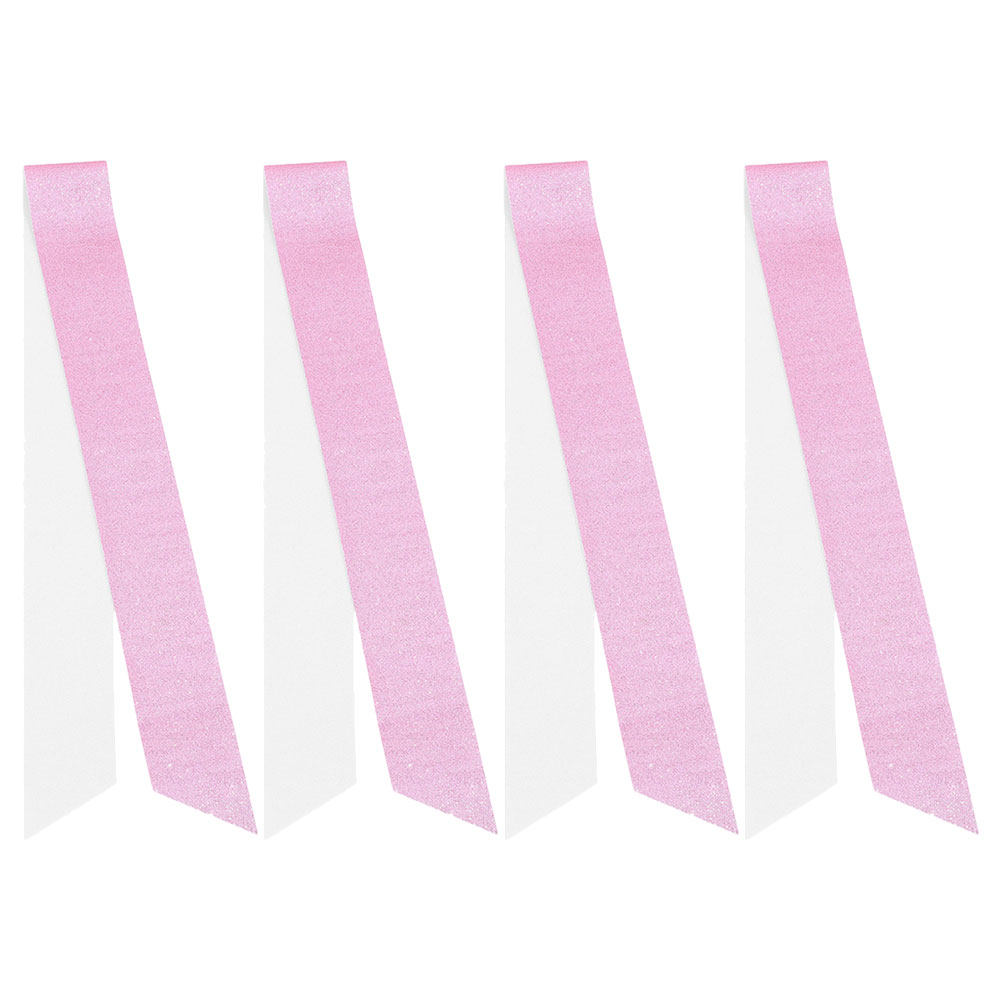 4 piezas de fajas brillantes e - Birthday Sash Glitter reseña y precio
