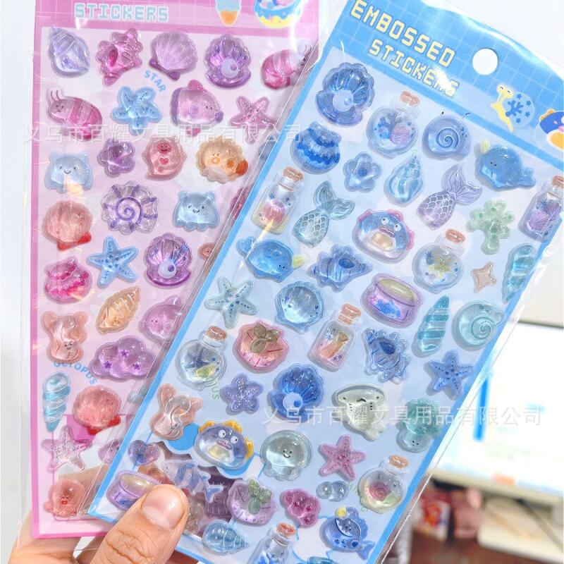 Pegatinas 3D de Conchas Marina - Event Supplies reseña y precio
