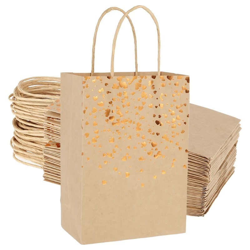 12 Uds. Bolsas de papel Kraft  - Event Party Shop reseña y precio