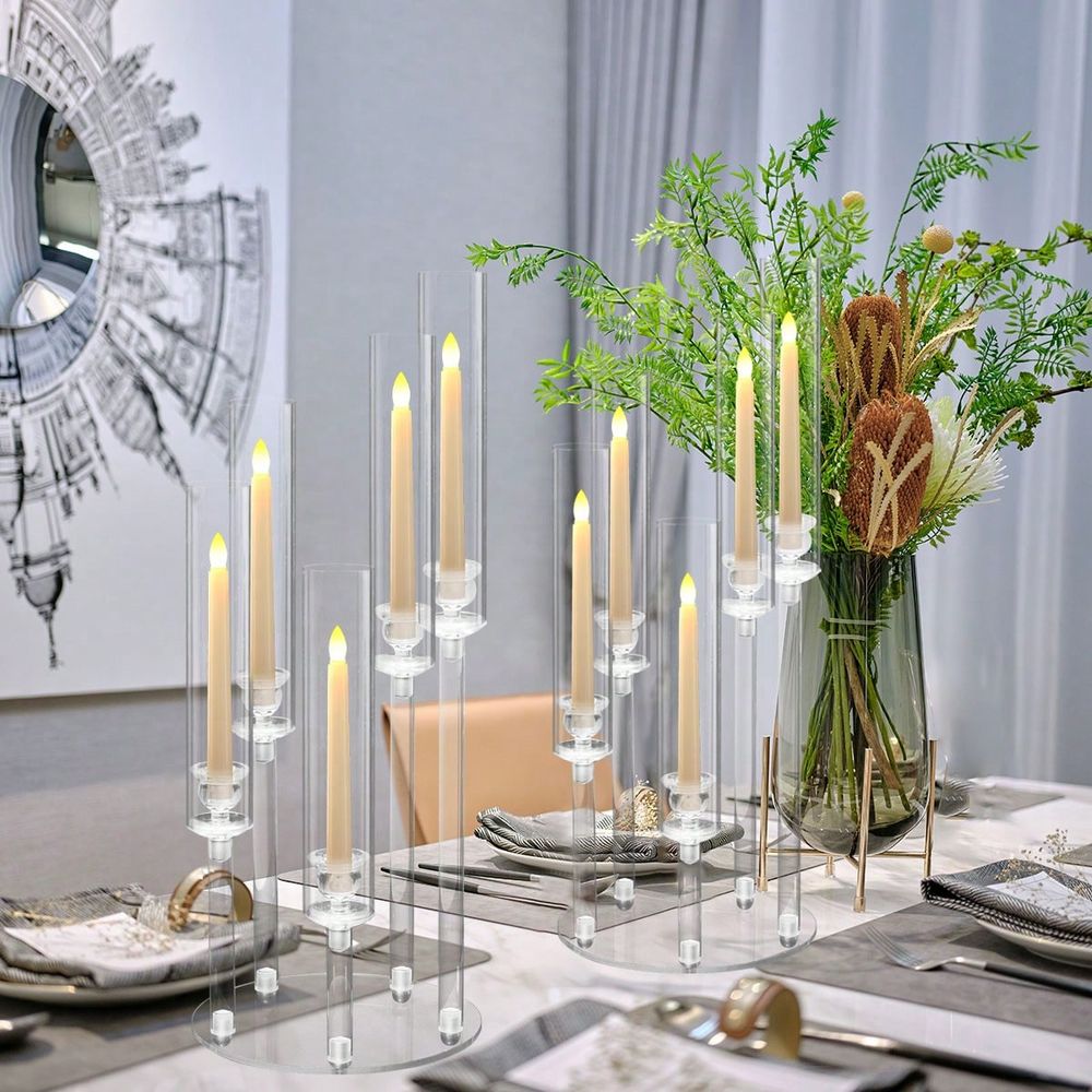 Candelabro de Acrílico de 5 Br - Centerpiece Stick reseña y precio
