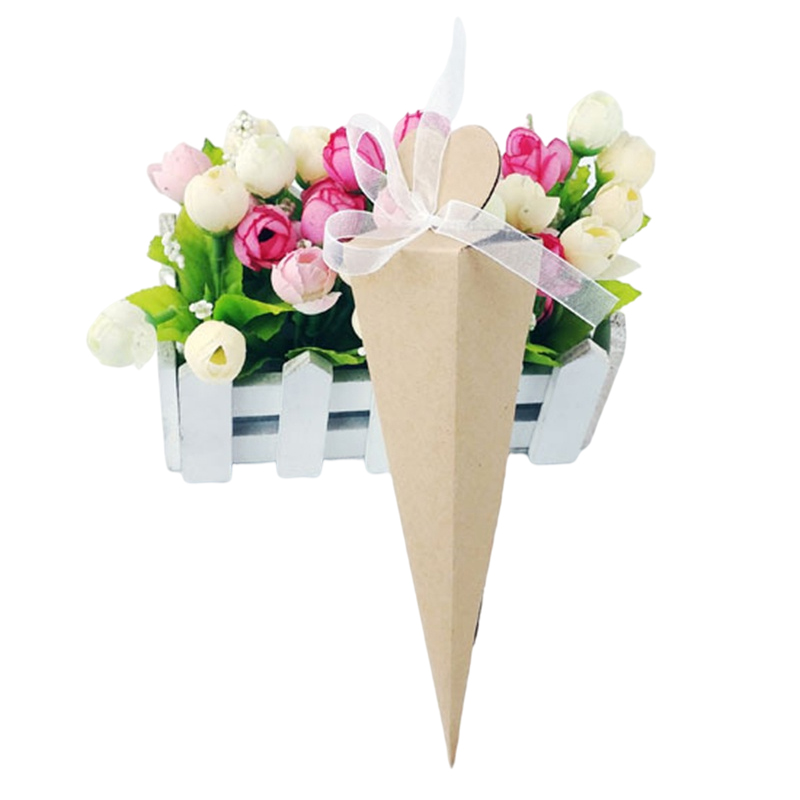 Caja de dulces de boda con con - Cotton Candy Cone reseña y precio