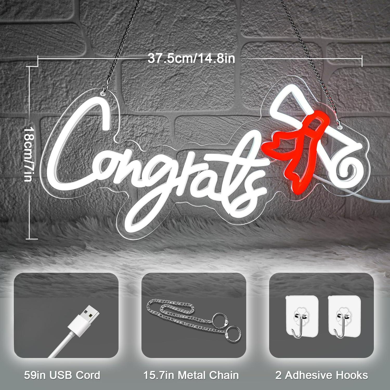 Letrero de Neón de Graduación, - Neon Sign Party reseña y precio