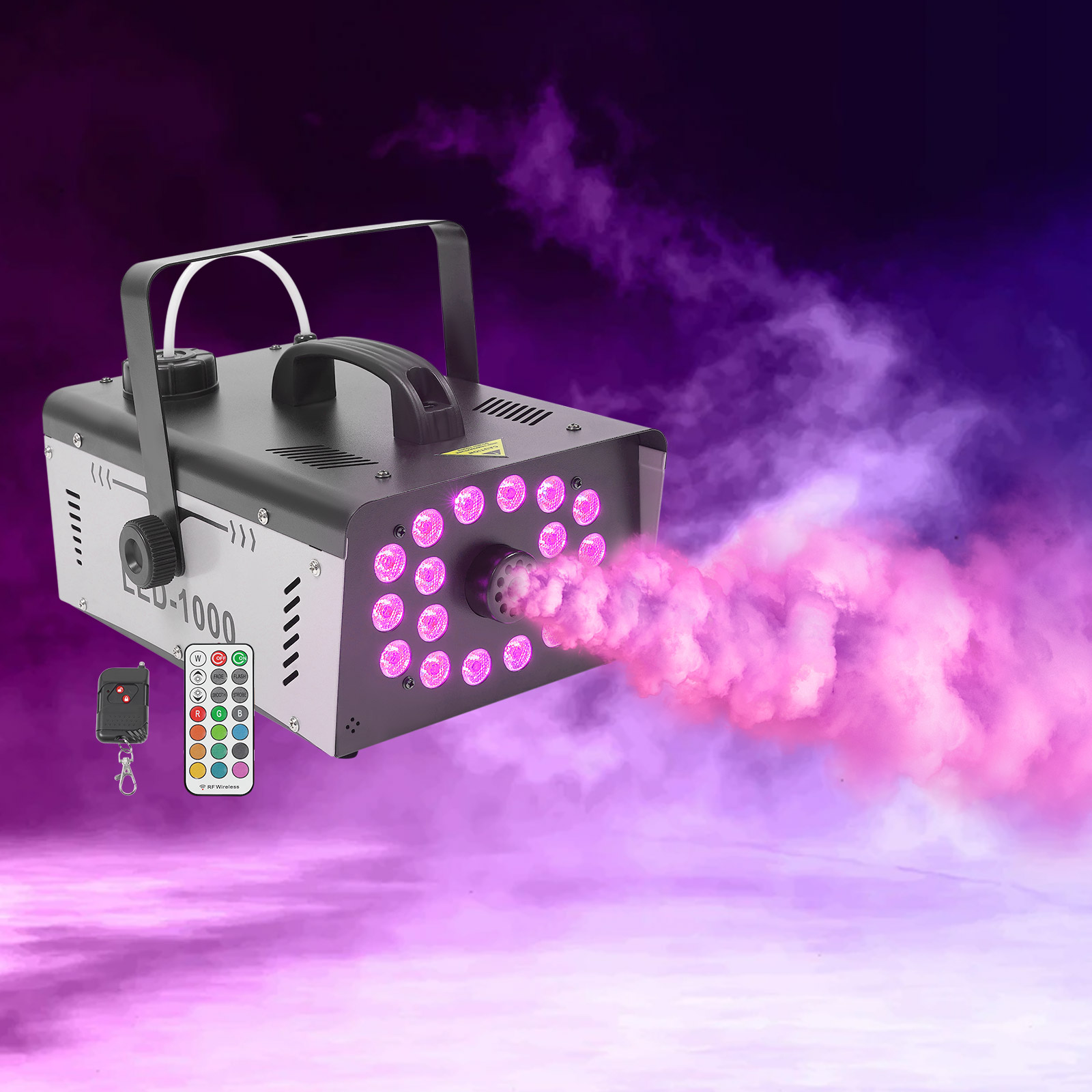 Máquina de Humo de 1000W con 1 - Event Party Dj reseña y precio