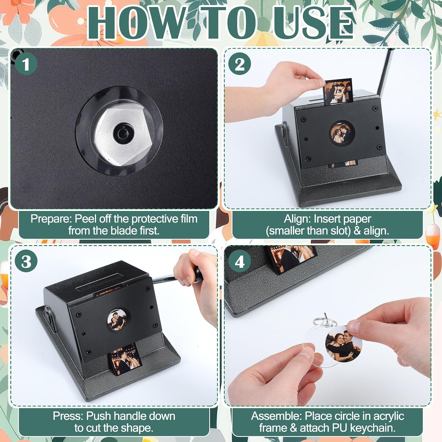 Kit DIY de 61 Piezas para Llav - Photo Booth Frame reseña y precio