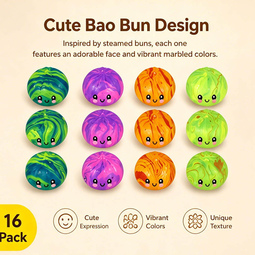 Sparkle Dumpling Squishy con C - Party Favor Bag reseña y precio