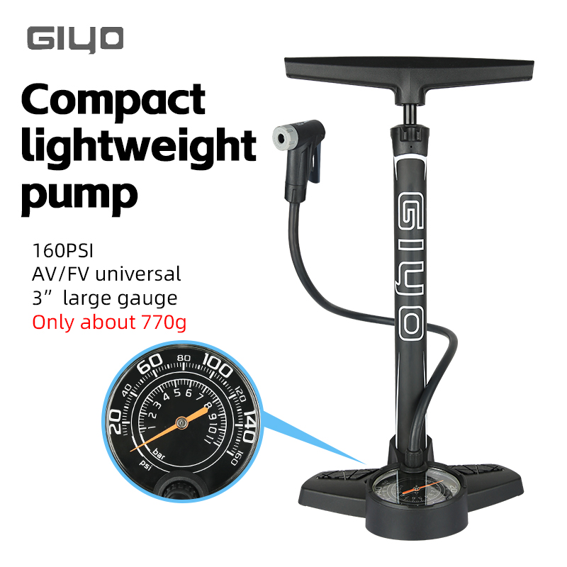GIYO 160PSI bomba de suelo de  - Balloon Pump Hand reseña y precio
