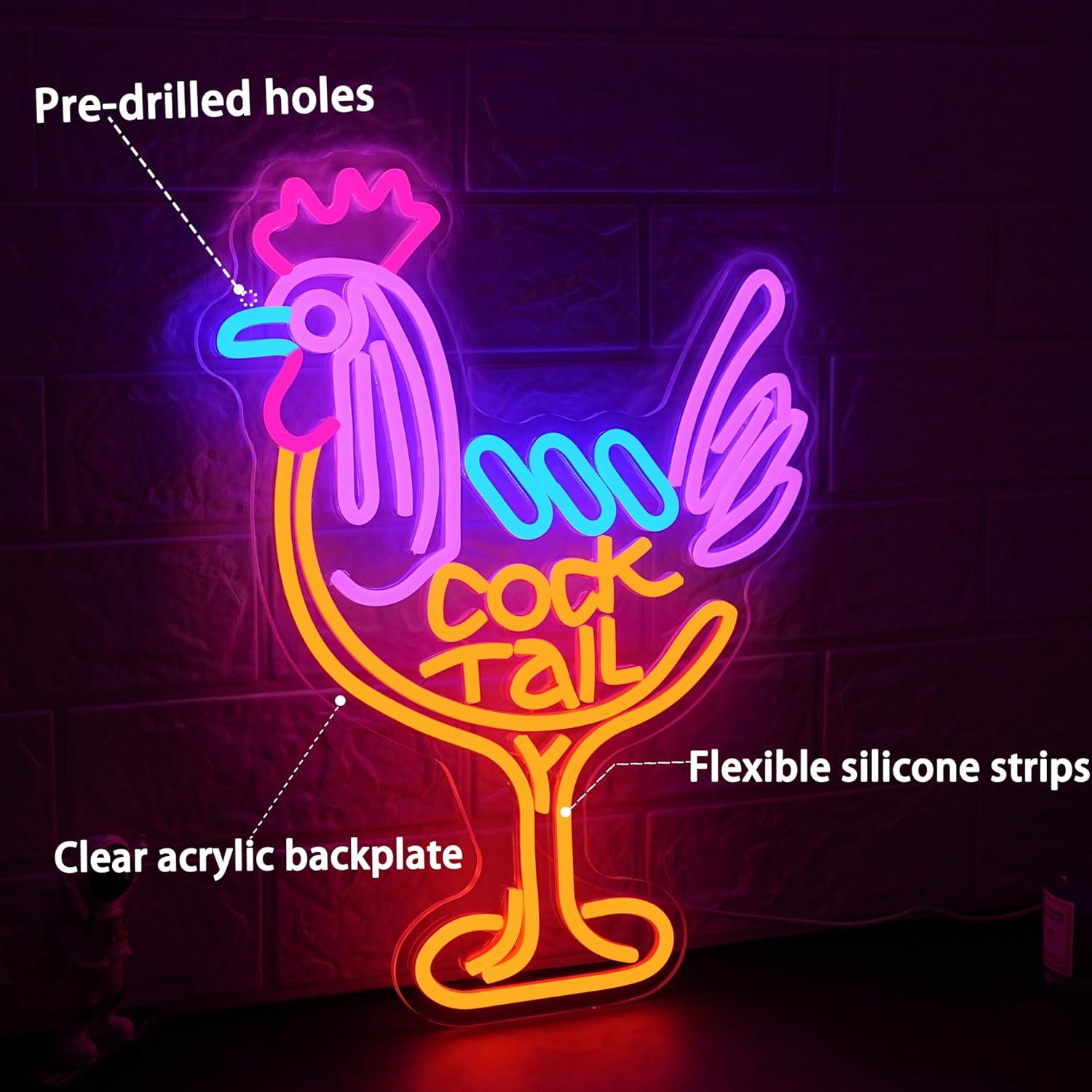 Letrero Luminoso LED USB Regul - Neon Sign Party reseña y precio